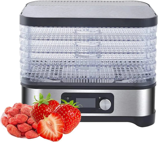 Appareil de déshydratation alimentaire électrique, idéal pour viandes, fruits, noix et légumes, design compact